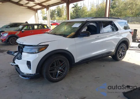 2025 Ford Explorer St из США, поврежденный, VIN 1FMWK8GC2SGB07205